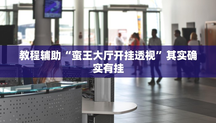 教程辅助“蛮王大厅开挂透视”其实确实有挂 教程辅助“蛮王大厅开挂透视”其实确实有挂