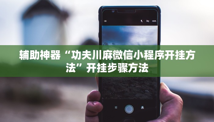 辅助神器“功夫川麻微信小程序开挂方法”开挂步骤方法 辅助神器“功夫川麻微信小程序开挂方法”开挂步骤方法