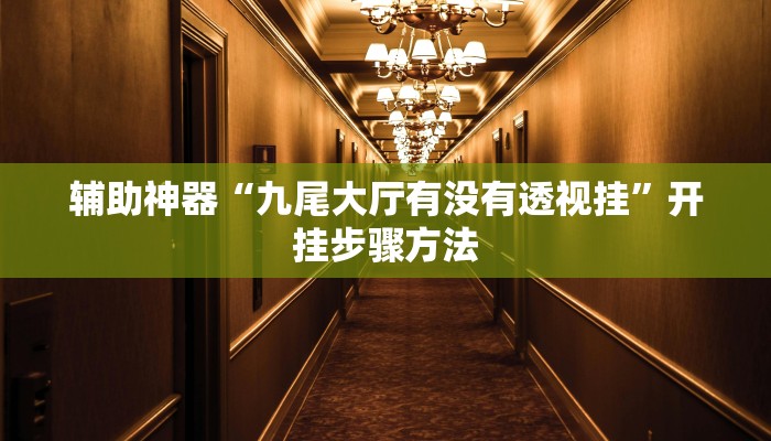 辅助神器“九尾大厅有没有透视挂”开挂步骤方法