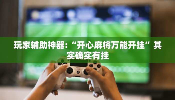 玩家辅助神器:“开心麻将万能开挂”其实确实有挂 玩家辅助神器:“开心麻将万能开挂”其实确实有挂