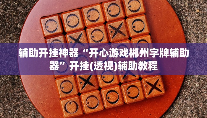 辅助开挂神器“开心游戏郴州字牌辅助器”开挂(透视)辅助教程 辅助开挂神器“开心游戏郴州字牌辅助器”开挂(透视)辅助教程